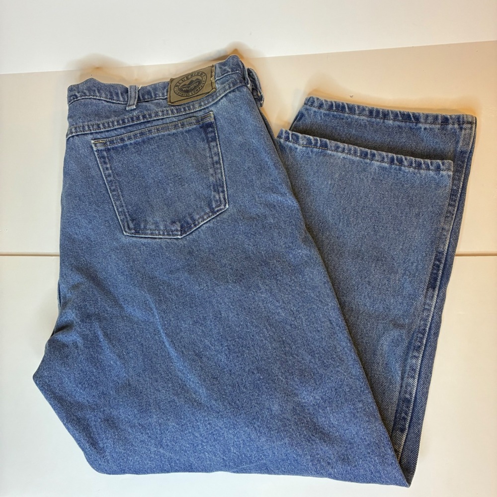 Wrangler Blue Ridge Clothing Company Jeans Mens 44x30 Relaxed Fit Denim Workwear